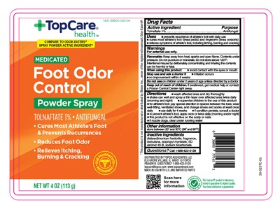 Top Care Foot Odor Control Spray 50 023TC 01